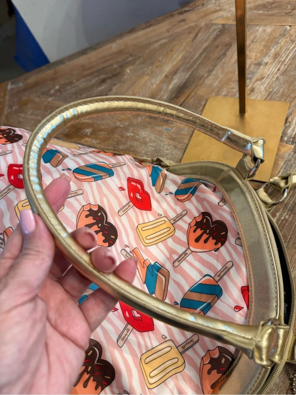 Betsey Johnson Icecream Handbag